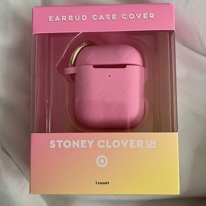 NWT Stoney Clover Pink Earbud case